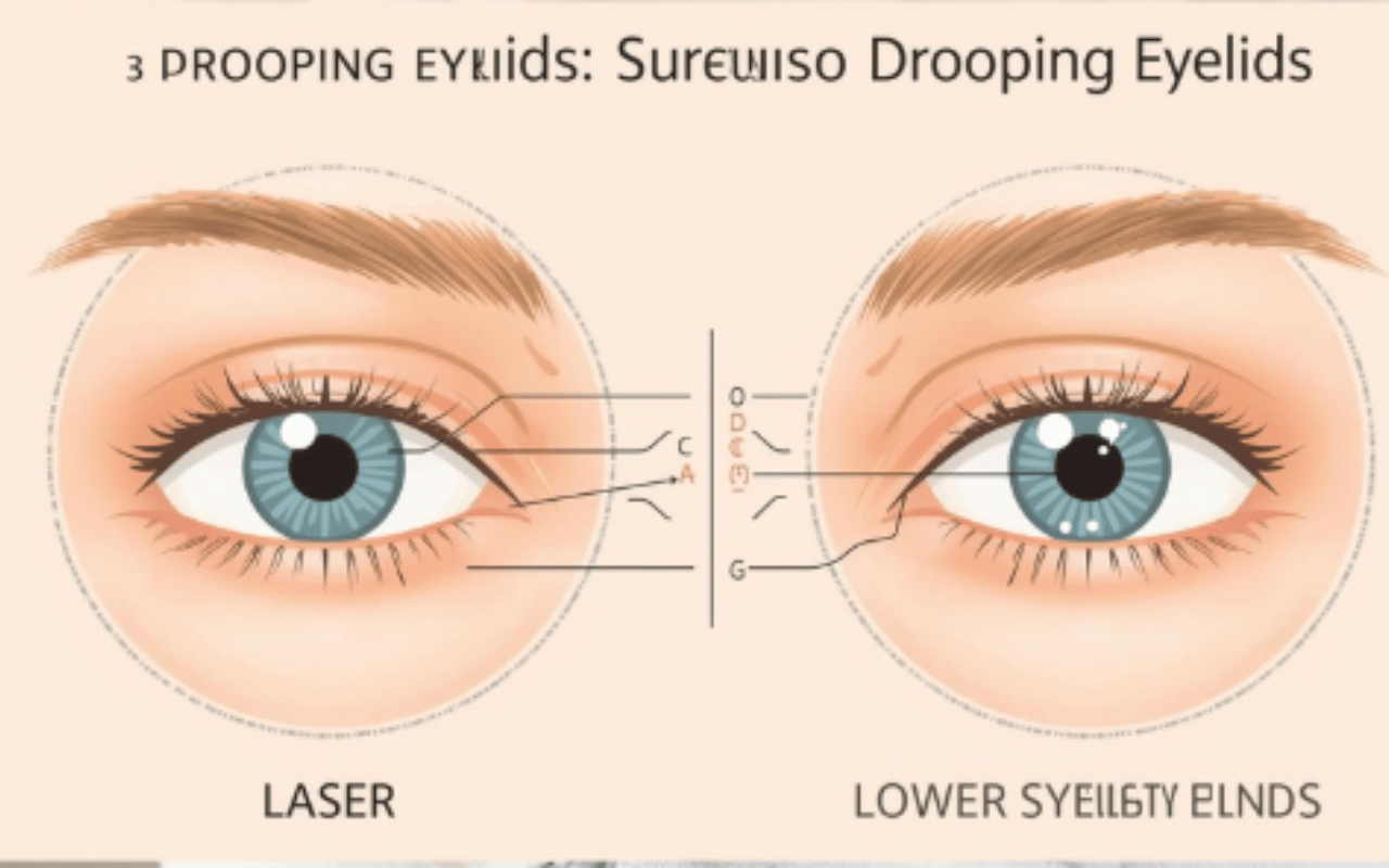 Hangende oogleden: waarom ‘laseren’ vaak teleurstelt en snijden de gouden standaard blijft voor boven ooglidcorrectie en onderooglidcorrectie