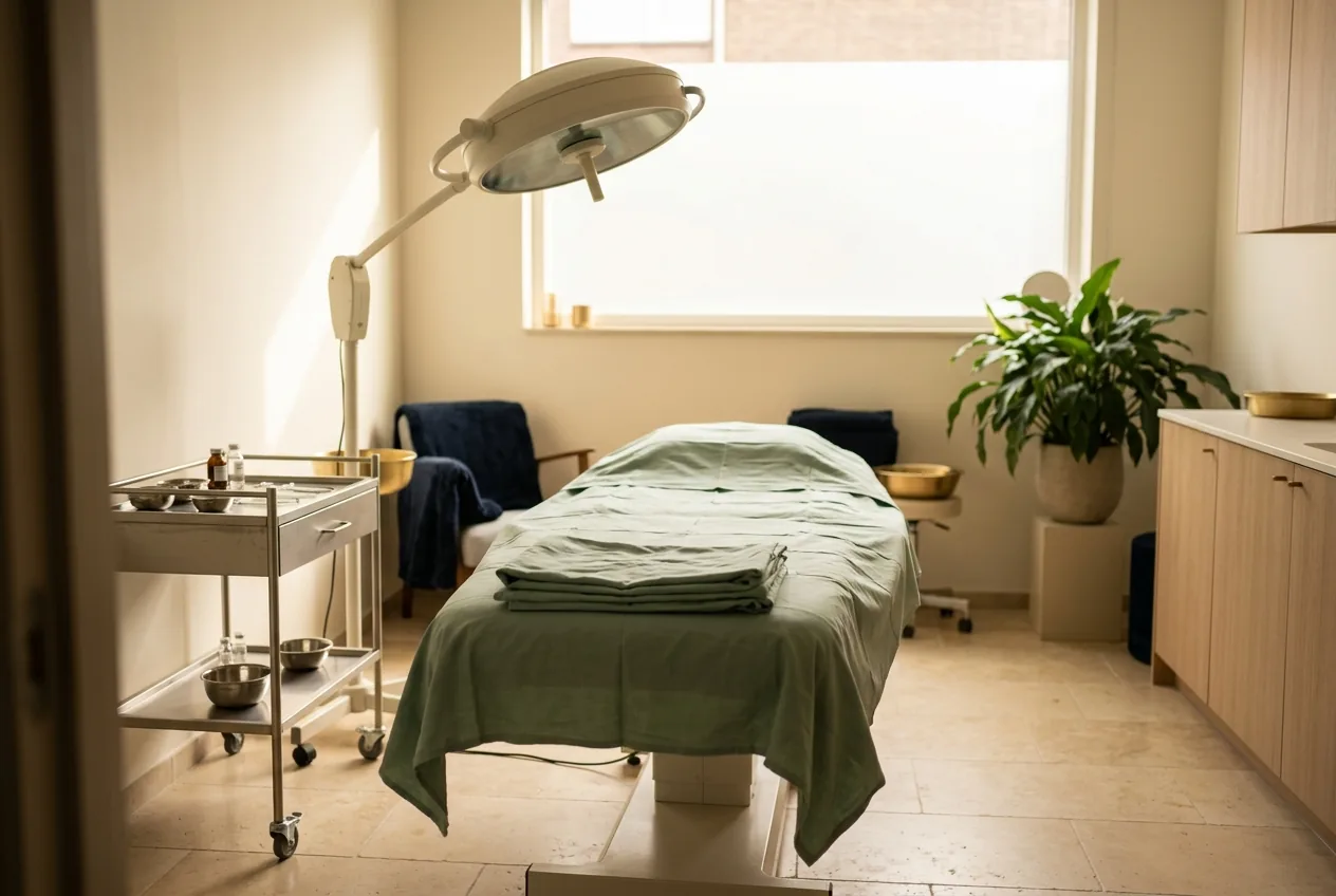 Kleine operatiekamer in een Nederlandse kliniek